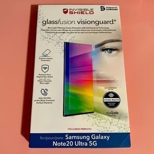 Galaxy Note20 Ultra. INVISIBLE SHIELD Screen Protector.